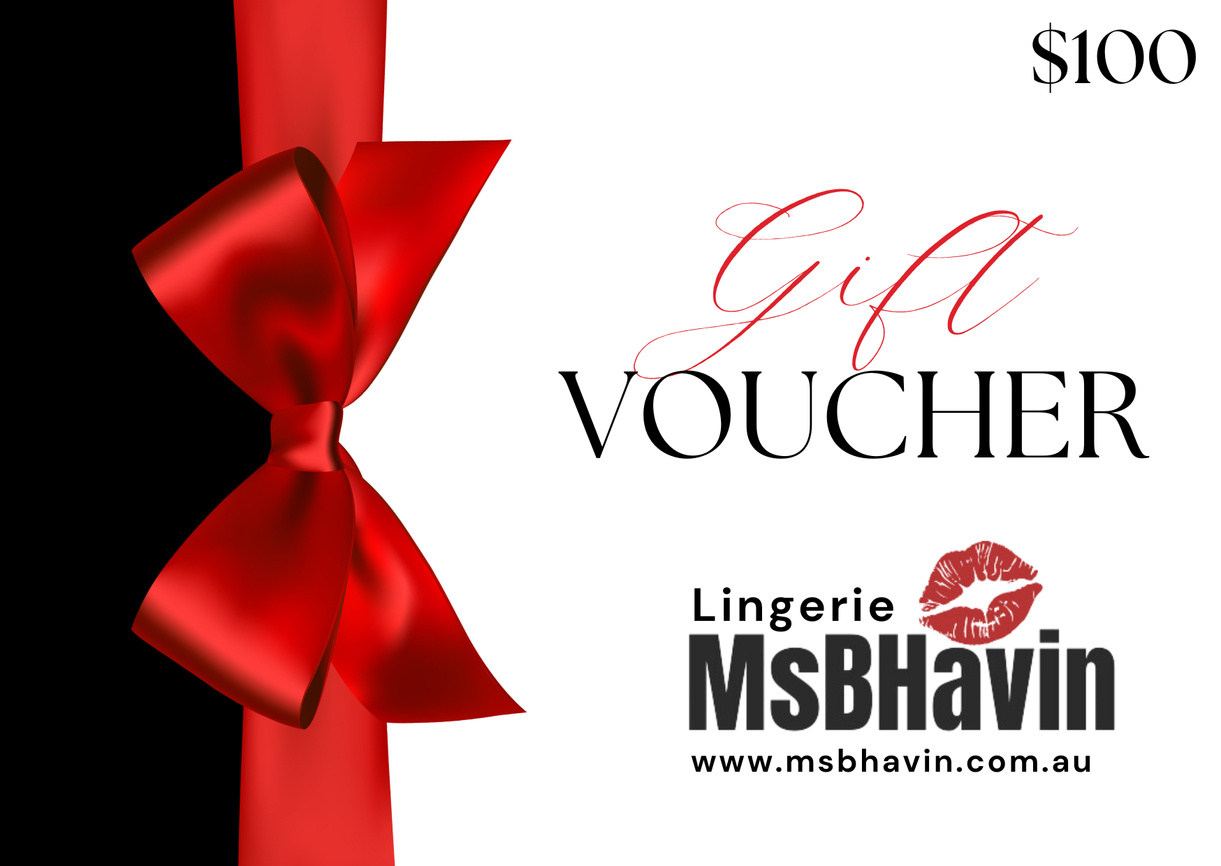 MsBHavin Lingerie eGift Card