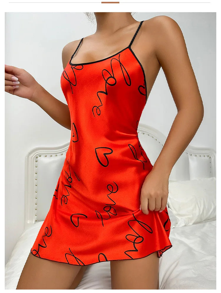 Love Luxe Print Nightie