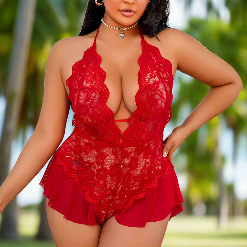 Lusty Lace Teddy