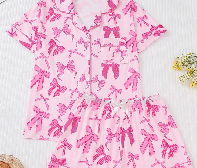 Ribbon Romance 2 Piece Pyjama Set