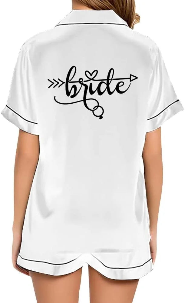 Bridal Party Silk Pyjama Set
