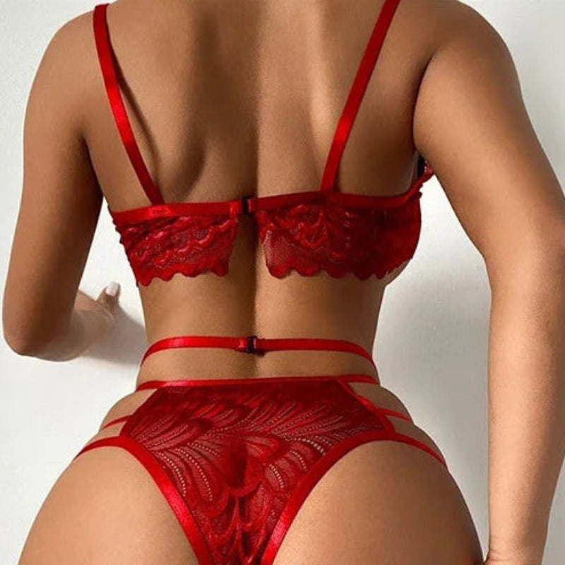 Fallen Angel Garter Set