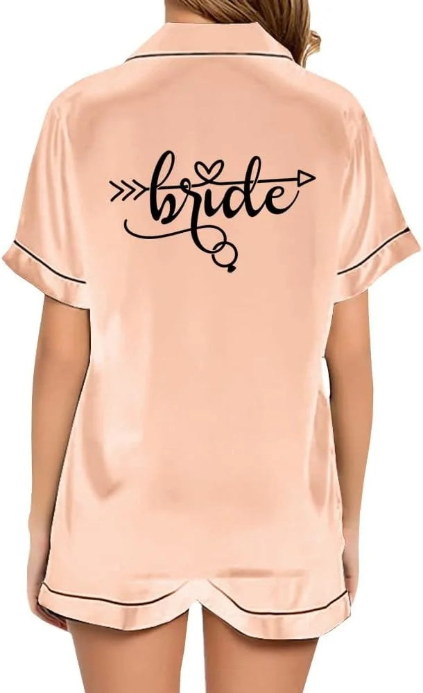 Bridal Party Silk Pyjama Set