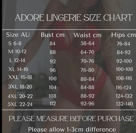 Entice Bodysuit - S-5XL