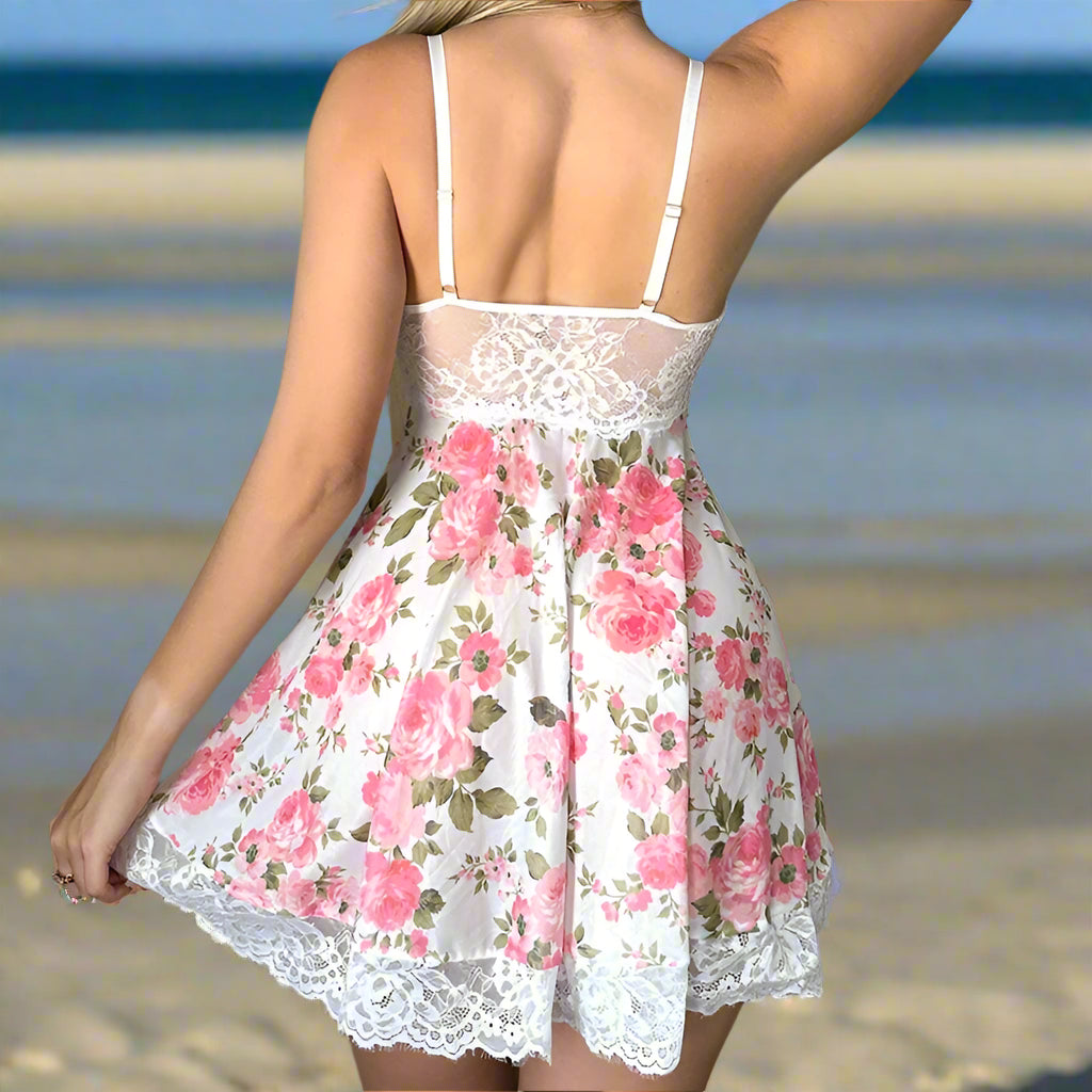 Rose Lace Nightdress