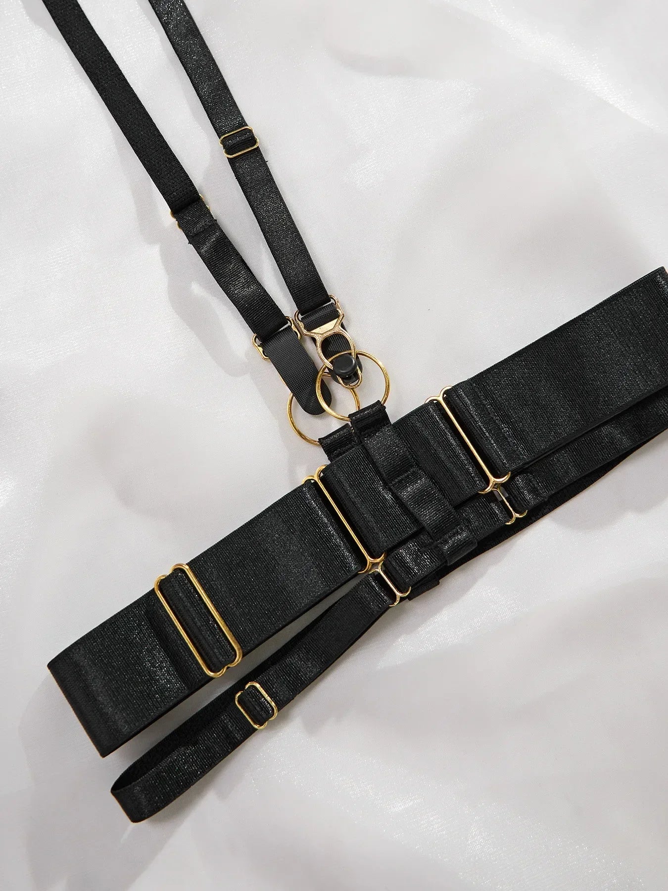 Geisha Bra Brief and Suspender Set