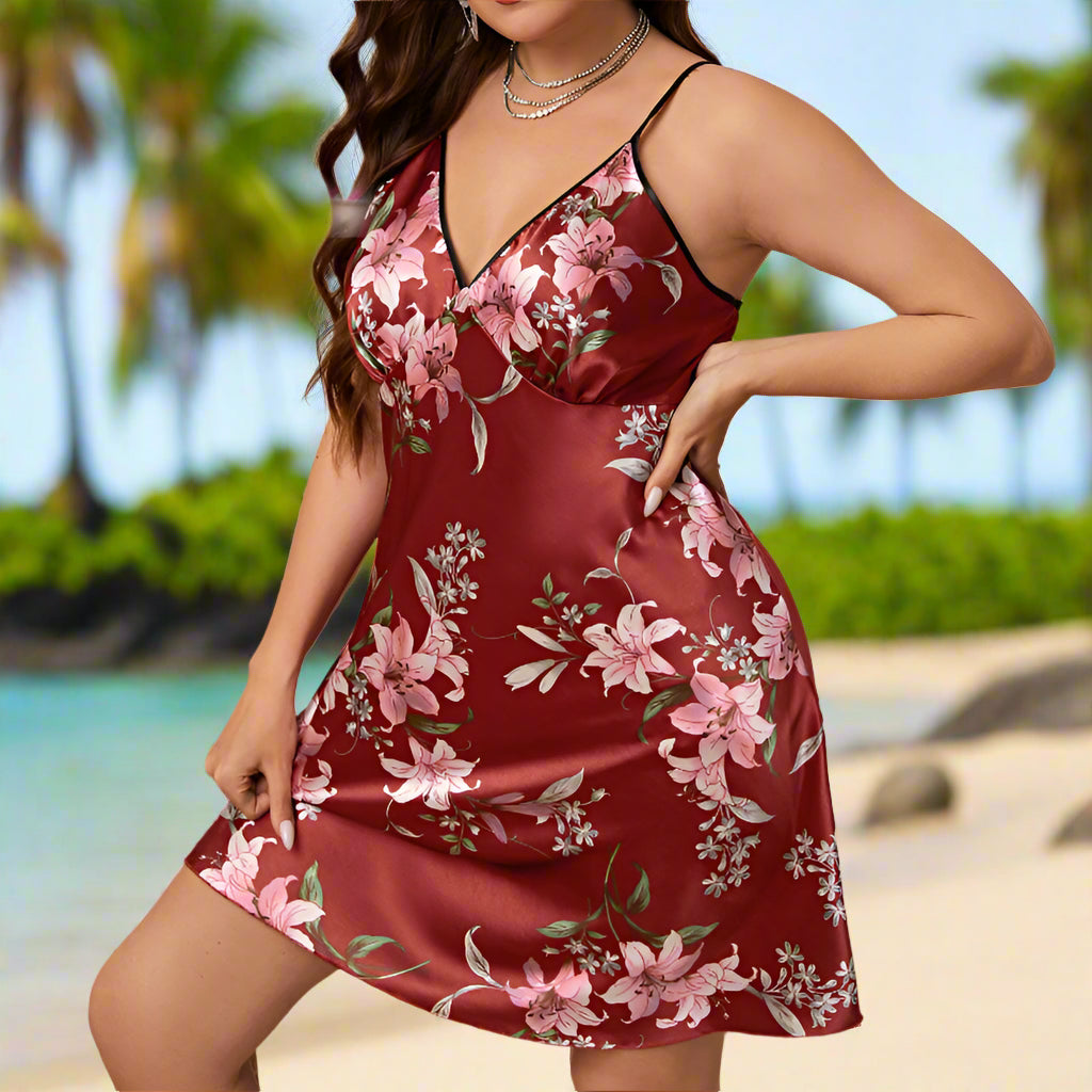 Lily V-Neck Nightgown