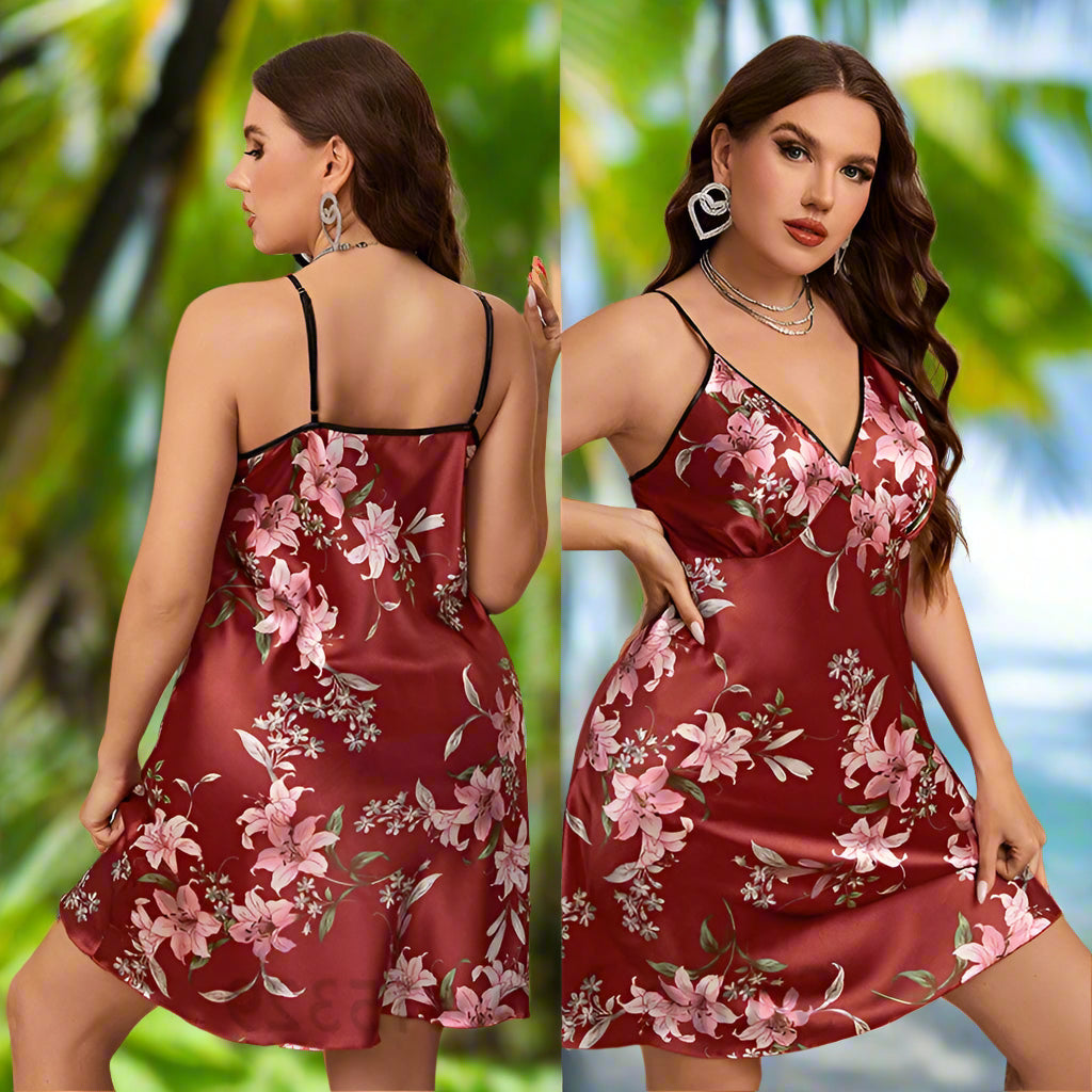 Lily V-Neck Nightgown
