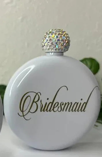 Bling Bridal Party Flask