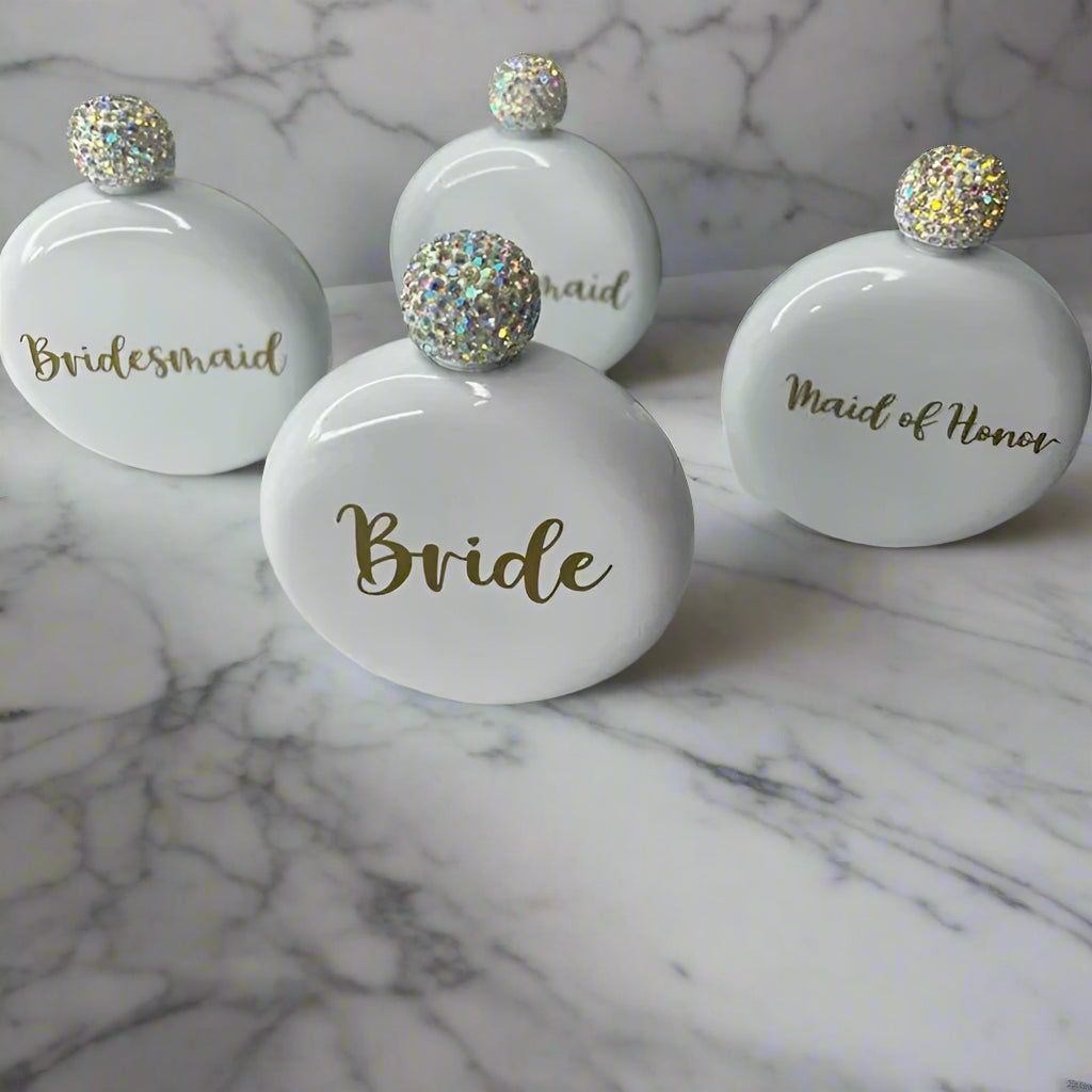 Bling Bridal Party Flask